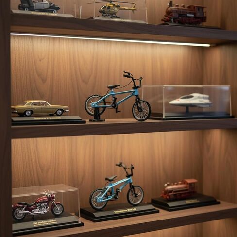1/18 Scale Mini Diecast Mountain Bike, Finger Bicycle Model, Desktop Decor Art Craft (Blue) in Saudi Arabia