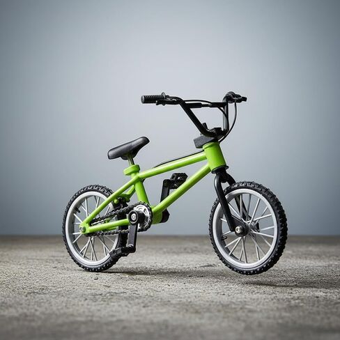 1/18 Scale Mini Diecast Mountain Bike, Finger Bicycle Model, Desktop Decor Art Craft (Green) in Kuwait