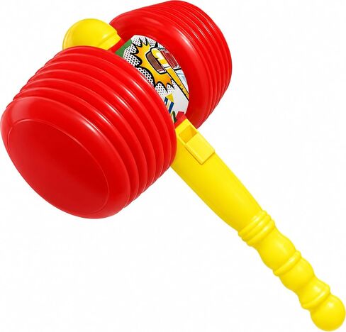 ArtCreativity Giant Squeaky Hammer, Jumbo 14 Inch Kids’ Squeaking Hammer Pounding Toy, Clown, Carnival, and Circus Birthday Party Favors, Great Gift for Boys and Girls Ages 3 Plus in Kuwait