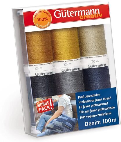 Gutermann Thread Denim 6 SPLS Denim متعدد الألوان in Kuwait