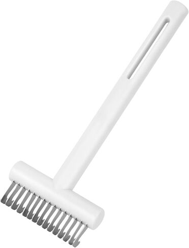 NQEUEPN Dog Cat Deshedding Brush, Pet Undercoat Rake Comb Grooming Tool in Kuwait
