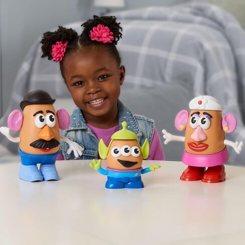 Potato Head Toy Story Yam Fam Set with Mr, Mrs, and Alien Tot, Toddler and Preschool Toys for Girls and Boys Ages 2+ (Amazon Exclusive) in Saudi Arabia