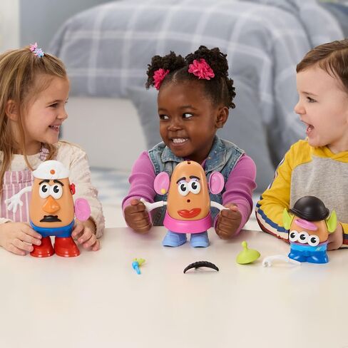 Potato Head Toy Story Yam Fam Set with Mr, Mrs, and Alien Tot, Toddler and Preschool Toys for Girls and Boys Ages 2+ (Amazon Exclusive) in Saudi Arabia