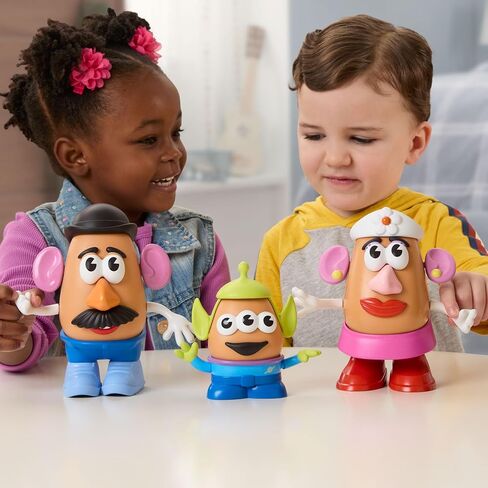 Potato Head Toy Story Yam Fam Set with Mr, Mrs, and Alien Tot, Toddler and Preschool Toys for Girls and Boys Ages 2+ (Amazon Exclusive) in Saudi Arabia