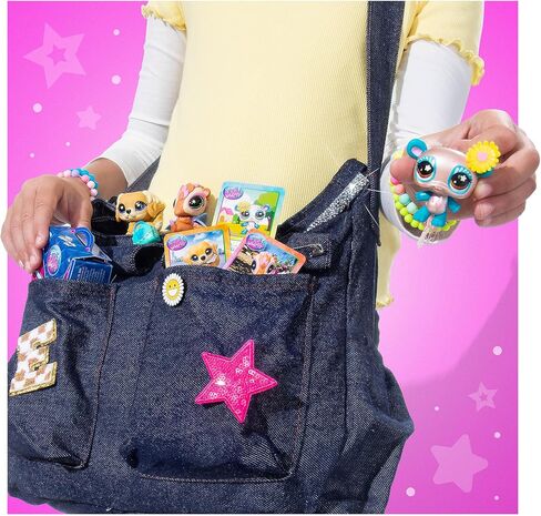Littlest Pet Shop - Pet Surprise Three Pack - Series 5 - Gen 7 Authentic LPS Bobble Head Toy Figure, Collectible Toy Animal, Ages 4+ in Kuwait