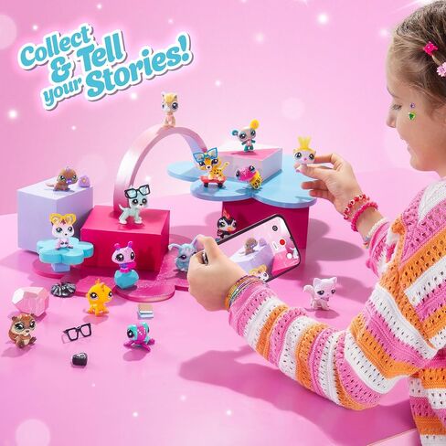 Littlest Pet Shop - Pet Surprise Three Pack - Series 5 - Gen 7 Authentic LPS Bobble Head Toy Figure, Collectible Toy Animal, Ages 4+ in Kuwait