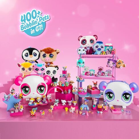 Littlest Pet Shop - Pet Surprise Three Pack - Series 5 - Gen 7 Authentic LPS Bobble Head Toy Figure, Collectible Toy Animal, Ages 4+ in Kuwait