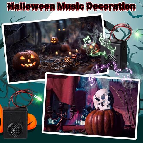 Seenelling 4 Pcs Halloween Scare Sound Sensor in Kuwait