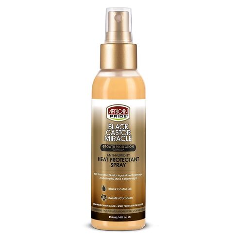 African Pride Black Castor Miracle Hair & Scalp Sealing Oil - Locks in Moisture & Soothes, Contains Black Castor/Tea Tree/Soybean Oil, 6 oz in Kuwait