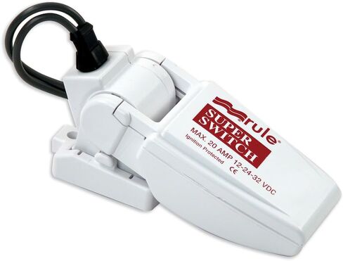 Rule SuperSwitch Float Switch, Moisture Tight Seals, 12, 24 or 32 Volt in Kuwait