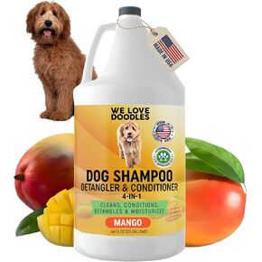 We Love Doodles Dog Shampoo Half Gallon, Cleans & Detangles, Ocean, 64OZ in Kuwait