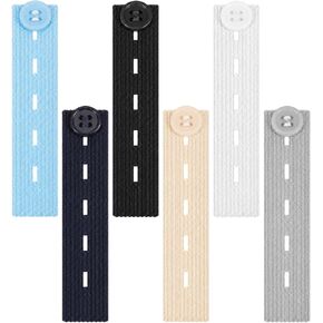 12 Pcs Pregnancy Pants Extender, Elastic Button Pants Extender for Women in Kuwait
