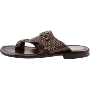 Dylan Brown Men’s Italian Leather Sandals Shoes in Kuwait