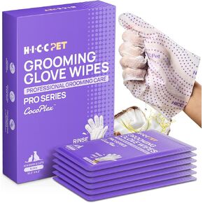 HICC PET Cleaning Glove Wipes PRO for Dogs & Cats, 20PCS Coconut Scent. in Saudi Arabia