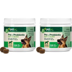 PetNC Natural Care Liver Flavor,Cheese Pre & Probiotic Soft Chews for Dog 120 ct (Pack of 1) (Packaging May Vary) in Kuwait