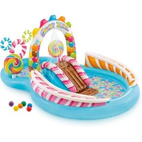 Intex Candy Zone Inflatable Play Center, 116" X 75" X 51", for Ages 2+ Blue in Saudi Arabia