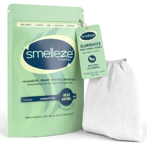 SMELLEZE Dead Animal Odor Eliminator for Home - Reusable Pouch in Kuwait