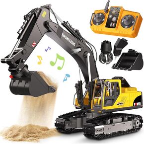 GraceDuck Remote Control RC Excavator and RC Dump Truck Toys Set in Kuwait