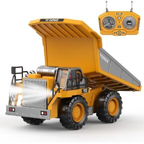 RC Wheel Loader Toy for Boys with Alloy Loader Bucket in Kuwait
