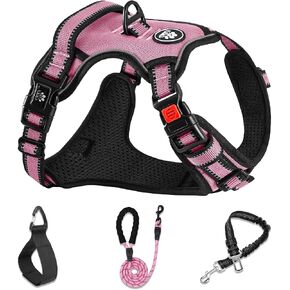 NESTROAD Dog Harness for Medium Sized Dog,No Pull Dog Vest Harness Set in Saudi Arabia