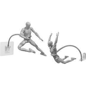2Pcs Action Figure Flight Stands Wall Mounted Stop Motion Rig in Kuwait