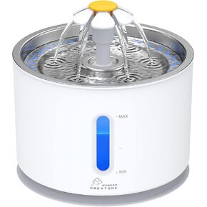 Wonder Creature Cat Water Fountain Stainless Steel Lid 81oz/2.4L in Kuwait