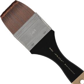 New York Central Oasis Synthetic Brush - Mottler 25mm - Handmade in Germany, Professional Watercolor Brushes with Ergonomic Handle, Soft, Absorbent Bristles for Artists in Saudi Arabia