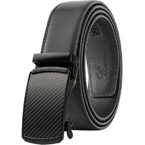 Lavemi Men's Real Leather Ratchet Dress Casual Belt, Cut to Exact Fit, Elegant Gift Box in Saudi Arabia