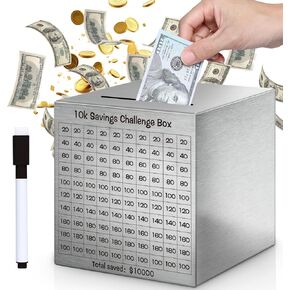 Money Saving Box, Unbreakable Piggy Bank for Adults in Saudi Arabia