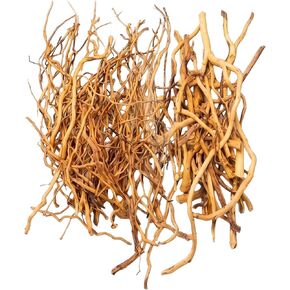 200g Natural Driftwood for Aquarium 7''-16'' Reptile Branches Terrarium Wood Long Driftwood for Aquarium Assorted Shapes Natural Decor Azalea Rhododendron Root in Kuwait