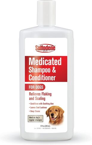 Sulfodene Medicated Shampoo & Conditioner for Dogs 12oz in Kuwait