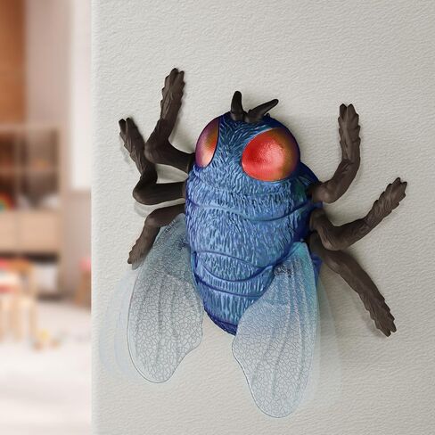 Terra by Battat Remote-Controlled Climbing Fly - RC Blue Bottle Fly Bug Toy in Saudi Arabia