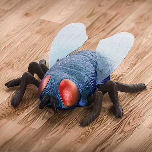 Terra by Battat Remote-Controlled Climbing Fly - RC Blue Bottle Fly Bug Toy in Saudi Arabia