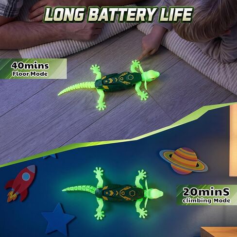 Wall Crawler Gecko, Rechargeable Remote Control Lizard in Kuwait