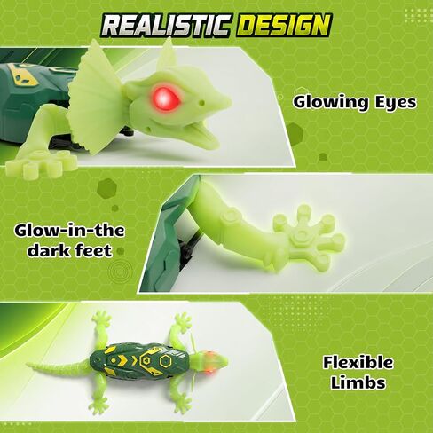 Wall Crawler Gecko, Rechargeable Remote Control Lizard in Kuwait
