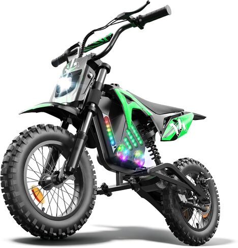 isinwheel 36V 750W A14 Electric Dirt Bike for Kids 5-14, 14 Miles 3-Speed in Saudi Arabia