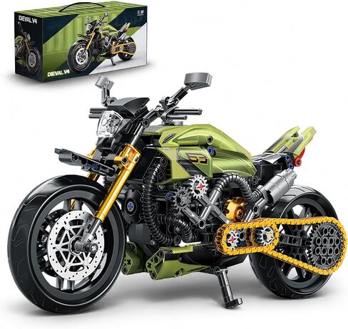 1:8 Sport Motorcycle Building Set, Mechanical Model in Saudi Arabia