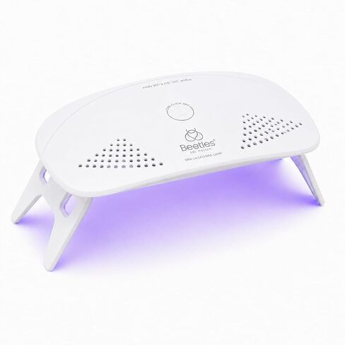 Beetles Uv Light for Nails Mini Nail Lamp Poly Nail Gel Curing Lamp Nail Gel UV Led Nail Lamp Nail Light for Gel Top Coat Poly Nail Gel Polish Manicure Tool in Saudi Arabia