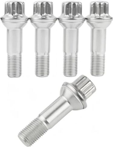 14 مم × 1.5 عجلة العروة بولت OE Factory Wheel 0009905407 متوافقة مع ML500 S550 CL63 ML350 GLK350 CL500 GL450، عبوة من 20 قطعة in Kuwait