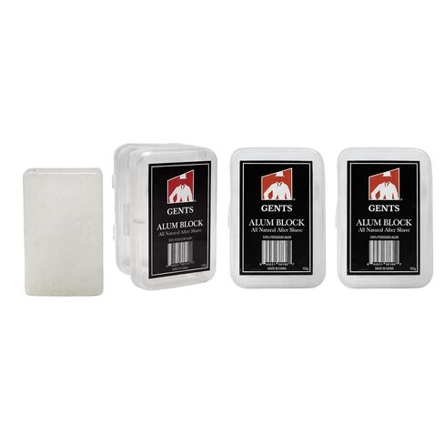 G.B.S Alum Block Bar Travel Cases, Pack of 3 (80G /2.8oz Per Bar) Potassium Shaving Alum in Kuwait