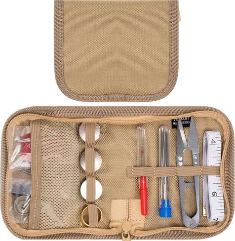 Military Sewing Kit, Army Survival Sewing Kit with Buttons for Men, Women in Kuwait