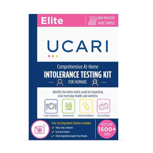 UCARI Intolerance & Food Sensitivity Test Kit for Adults & Kids | 1500+ Food, Environmental, & Skin Intolerance Test Kit | 4 Tests in 1 | Non-Invasive Bioresonance Home Testing Kits, Fast Results in Kuwait
