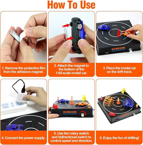 Magnetic Drift Pad for Hot Wheels Cars 1:64 – Spinning Drift Track in Saudi Arabia
