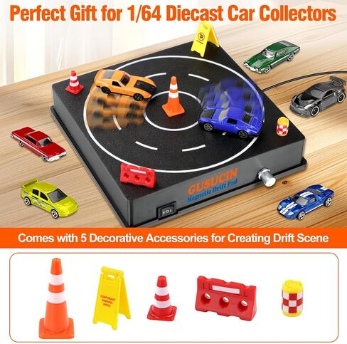 Magnetic Drift Pad for Hot Wheels Cars 1:64 – Spinning Drift Track in Saudi Arabia