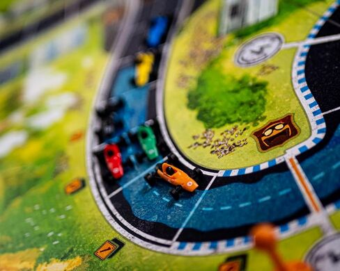 Asmodee Heat: Heavy Rain Board Game Expansion - New Japan & Mexico Tracks, Intense Car Racing Strategy Game, Fun Family Game for Kids & Adults, Ages 10+, 1-7 Players, 60 Min Playtime in Saudi Arabia