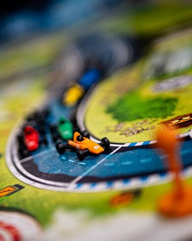 Asmodee Heat: Heavy Rain Board Game Expansion - New Japan & Mexico Tracks, Intense Car Racing Strategy Game, Fun Family Game for Kids & Adults, Ages 10+, 1-7 Players, 60 Min Playtime in Saudi Arabia