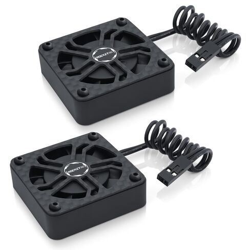 Surpass Hobby 40mm RC Cooling Fans 16000 High RPM RC Car Motor Fan for 1/8 1/10 RC Car Truck Truggy (Without Motor Heatsink) in Kuwait