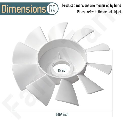 731-06098 Hydro Fan Replacement,10-Blade for Cub Cadet Mower in Kuwait
