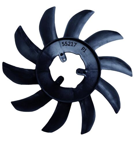 55217 7 Inch 10 Blade Transmission Cooling Fan for Hustler Raptor Mowers in Saudi Arabia