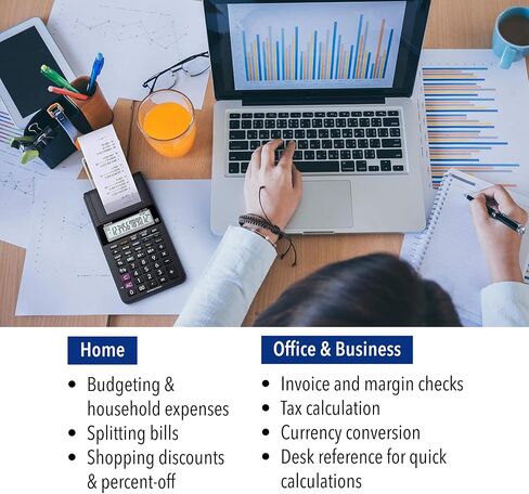 Casio HR-10RC, Mini-Desktop Printing Calculator (New Version of The HR-8TM) in Kuwait
